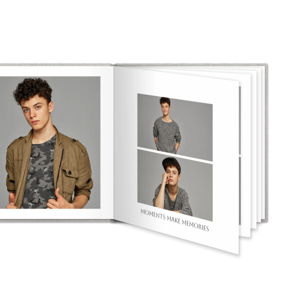 Fotobuch Large Quadrat - Hardcover Leinen Fotobuch Large Quadrat - Hardcover Leinen