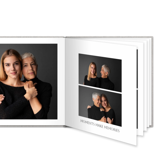Photo Book Large Square Linen Cover Photo Book Large Square Linen Cover