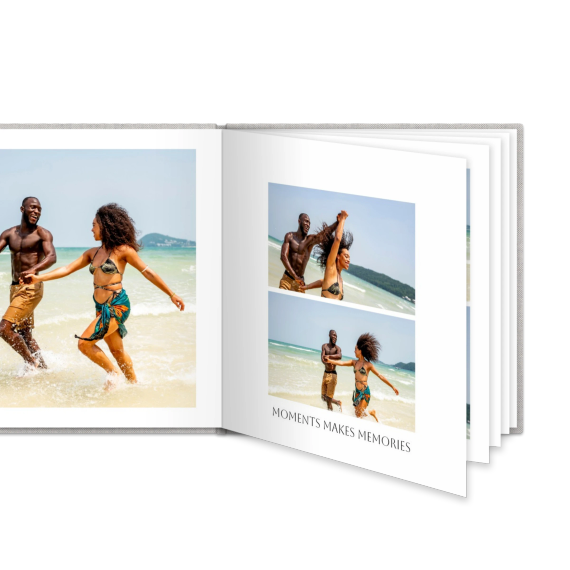 Fotoboek Large vierkant - harde linnen kaft