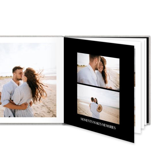 Photo Book Large Square Linen Cover Photo Book Large Square Linen Cover