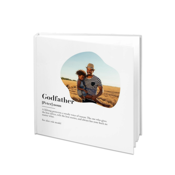 Photo Book Large Square Hard Photo Cover