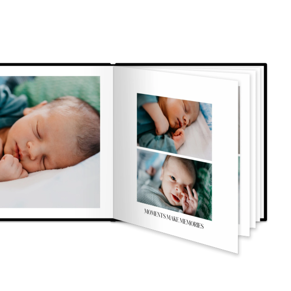 Fotobuch XL Quadrat - Hardcover Lederlook