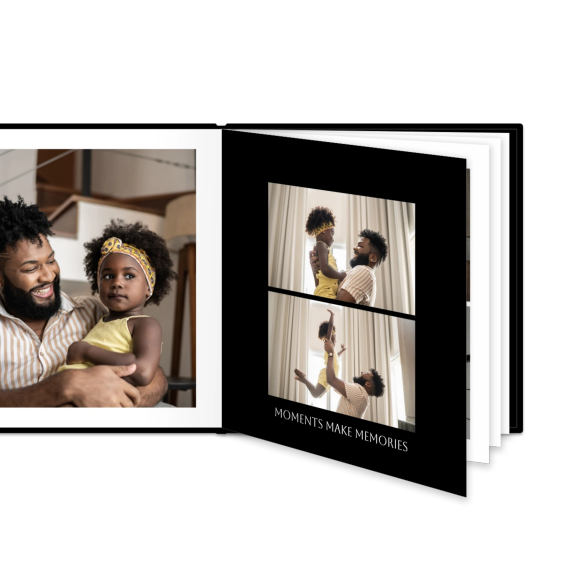 Fotoboek XL vierkant - harde lederen kaft Fotoboek XL vierkant - harde lederen kaft
