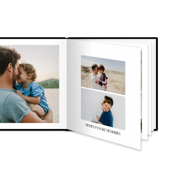 Fotoboek XL vierkant - harde lederen kaft Fotoboek XL vierkant - harde lederen kaft