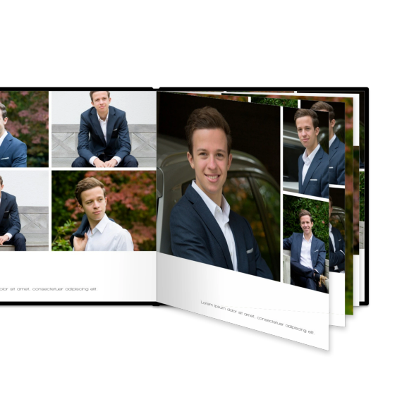 Photo Book Extra Large Square Deluxe Leather Cover Photo Book Extra Large Square Deluxe Leather Cover