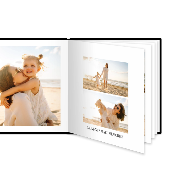 Fotoboek XL vierkant - harde lederen kaft Fotoboek XL vierkant - harde lederen kaft