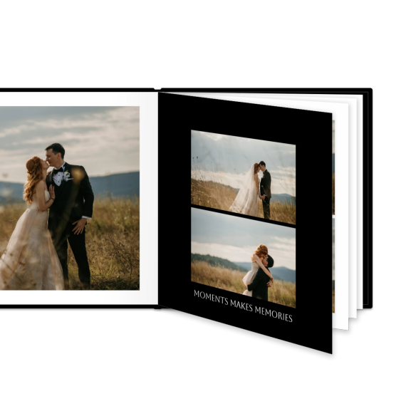 Fotobuch XL Quadrat - Hardcover Lederlook Fotobuch XL Quadrat - Hardcover Lederlook