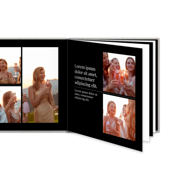 Photo Book Extra Large Square Deluxe Linen Cover Photo Book Extra Large Square Deluxe Linen Cover