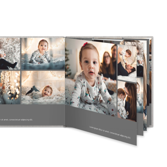 Fotobuch XL Quadrat - Hardcover Leinen Fotobuch XL Quadrat - Hardcover Leinen