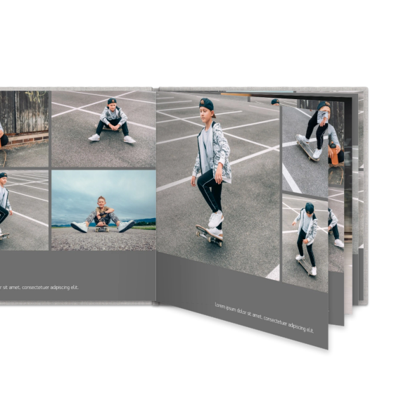 Photo Book Extra Large Square Deluxe Linen Cover Photo Book Extra Large Square Deluxe Linen Cover