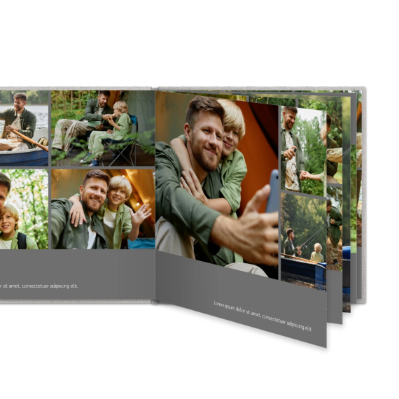 Fotobuch XL Quadrat - Hardcover Leinen