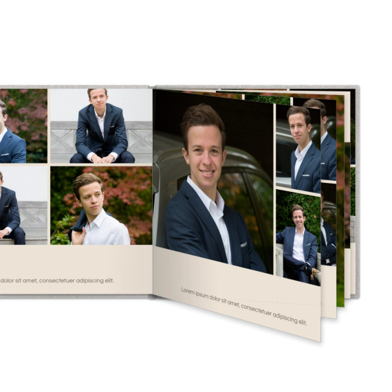Photo Book Extra Large Square Deluxe Linen Cover Photo Book Extra Large Square Deluxe Linen Cover