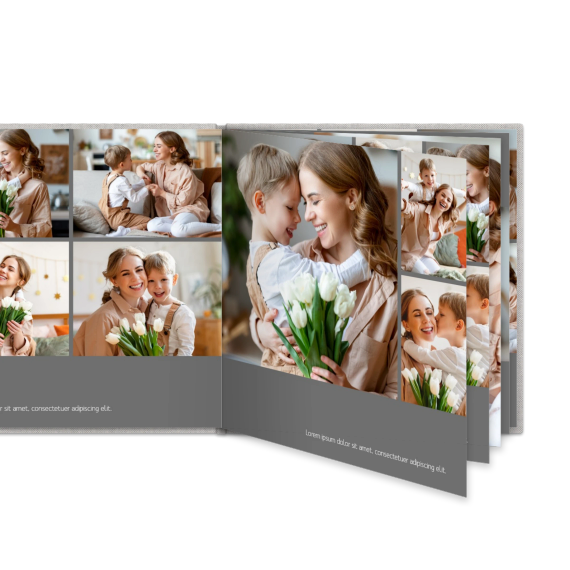 Fotobuch XL Quadrat - Hardcover Leinen