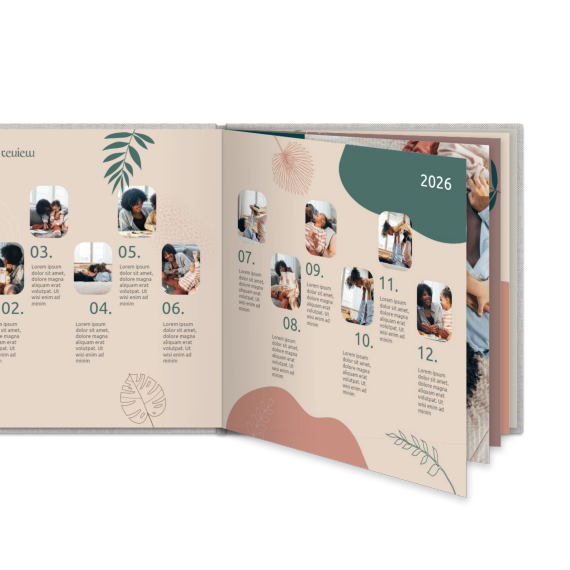 Fotoboek XL vierkant - harde linnen kaft Fotoboek XL vierkant - harde linnen kaft