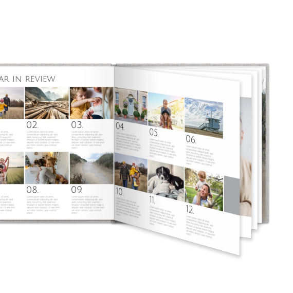Photo Book Extra Large Square Deluxe Linen Cover Photo Book Extra Large Square Deluxe Linen Cover