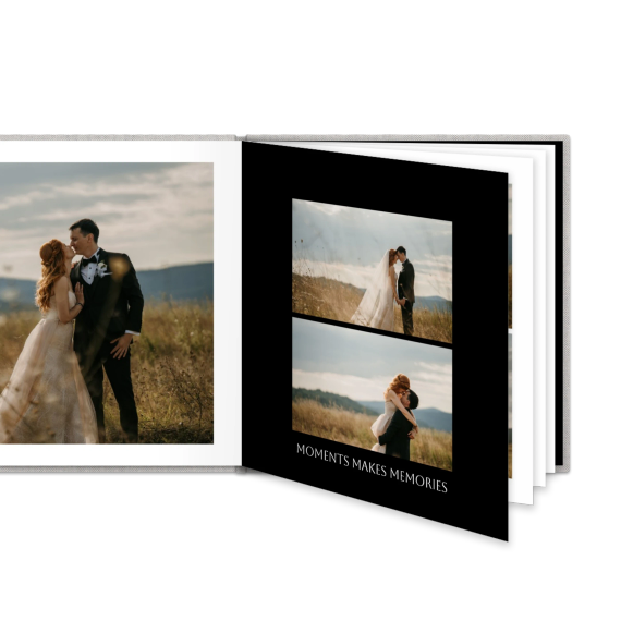 Fotobok XL Kvadratisk Deluxe - Hard linomslag