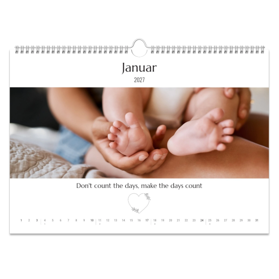 Veggkalender A3 Liggende Veggkalender A3 Liggende