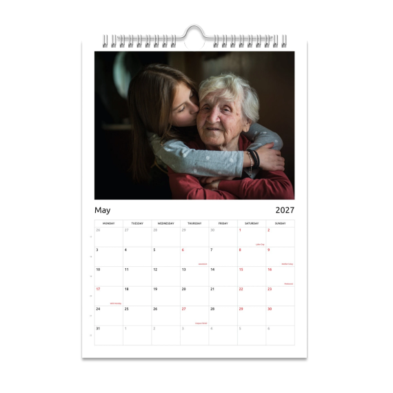 Standard Wall Calendar