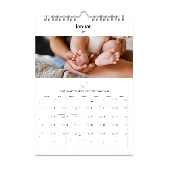 VÀggkalender A4 StÄende VÀggkalender A4 StÄende