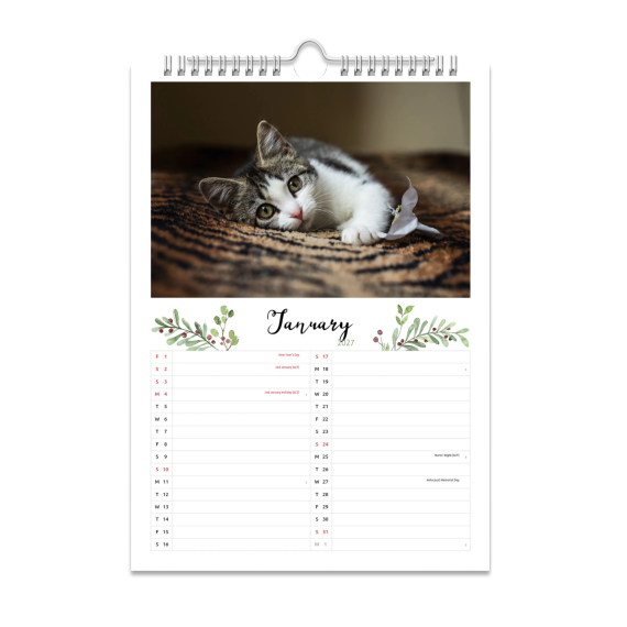 Standard Wall Calendar