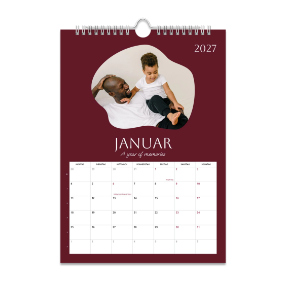 Wandkalender A4