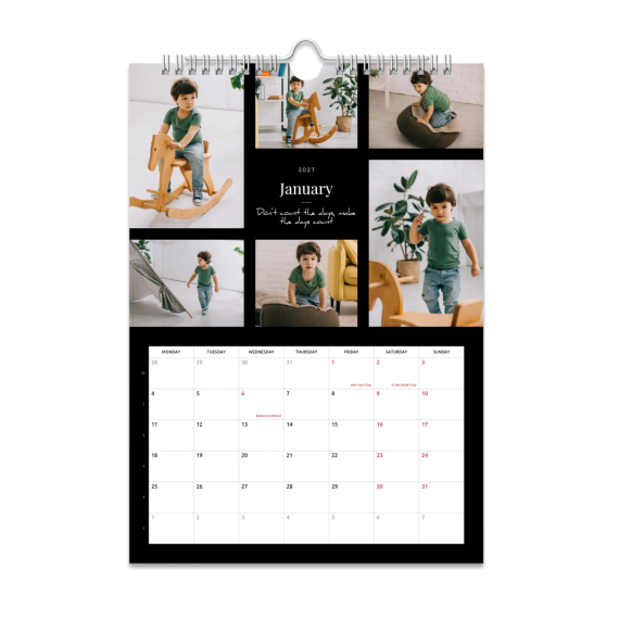 Standard Wall Calendar Standard Wall Calendar