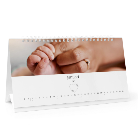 Bureaukalender liggend Bureaukalender liggend