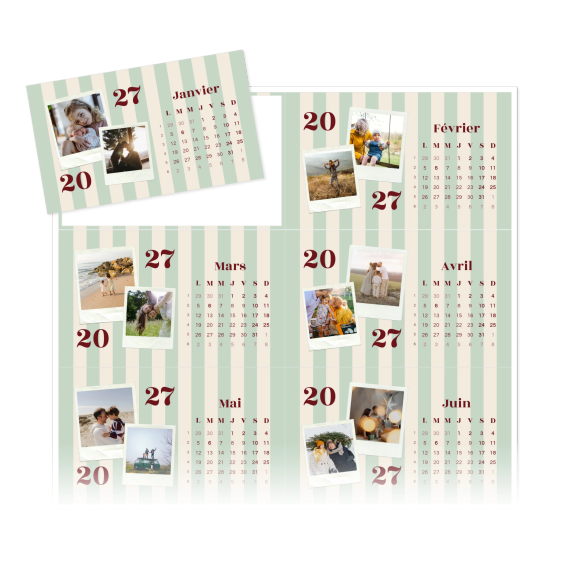 Editorial Striped Collage Editorial Striped Collage