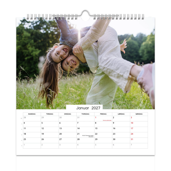 Veggkalender Kvadratisk Veggkalender Kvadratisk