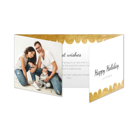Double Folded Card Panoramic Landscape 19,6 x 9,3 cm Double Folded Card Panoramic Landscape 19,6 x 9,3 cm