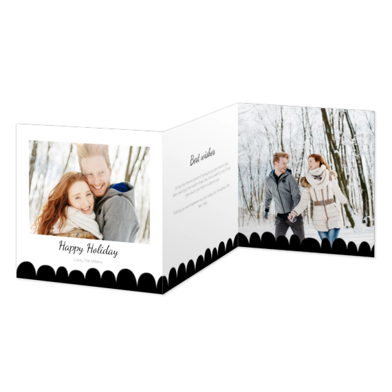 Double Folded Card Square 14,3 x 14,3 cm Double Folded Card Square 14,3 x 14,3 cm