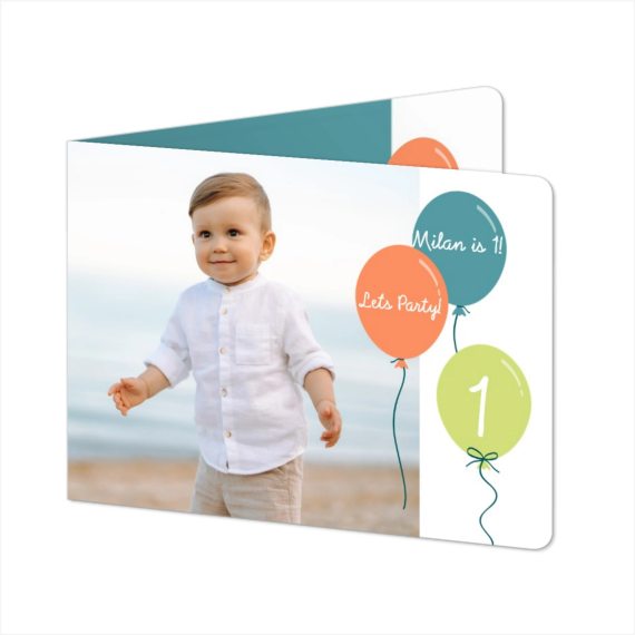 Gevouwen Kaart liggend met ronde hoeken 14,3 x 10 cm Gevouwen Kaart liggend met ronde hoeken 14,3 x 10 cm