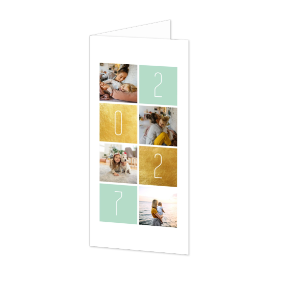 Folded Card Panoramic Portrait 9,3 x 19,6 cm Folded Card Panoramic Portrait 9,3 x 19,6 cm