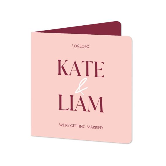 Folded Card square rounded corners 14,3 x 14,3 cm Folded Card square rounded corners 14,3 x 14,3 cm