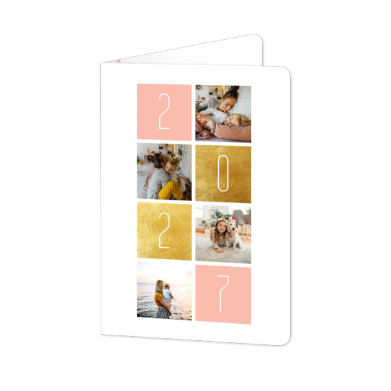 Folded Card portrait rounded corners 10 x 14,3 cm Folded Card portrait rounded corners 10 x 14,3 cm