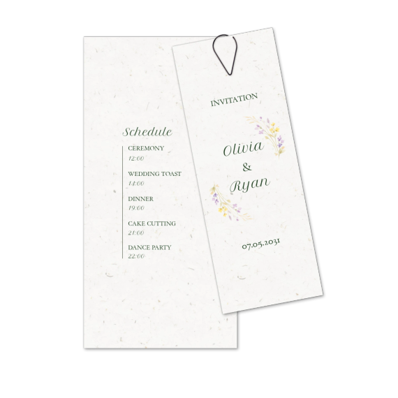 Pastel Flowers Invitation Pastel Flowers Invitation