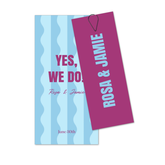 Multi-carte Trombone noir (lot de 12) 9,3 x 19,6 cm
