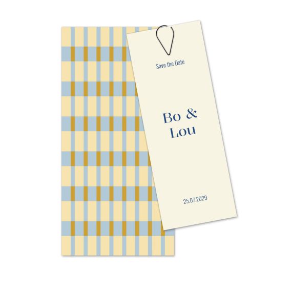 Elegant Stripe Frame Invitation Elegant Stripe Frame Invitation