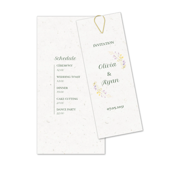 Pastel Flowers Invitation Pastel Flowers Invitation