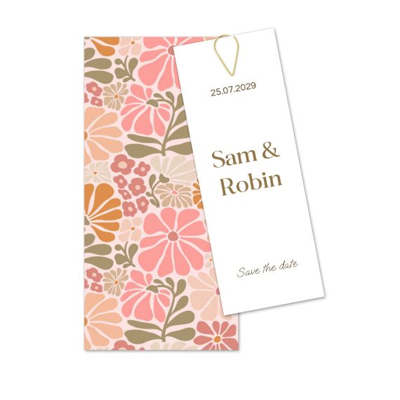 Boho Floral Arch Invitation Boho Floral Arch Invitation