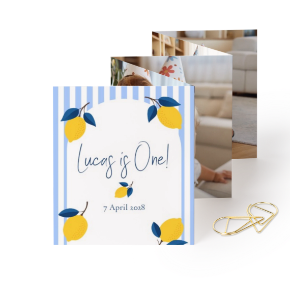 Fold out photo card Portrait Gold paperclip - set of 12 (7,1 x 8,8 cm) Fold out photo card Portrait Gold paperclip - set of 12 (7,1 x 8,8 cm)
