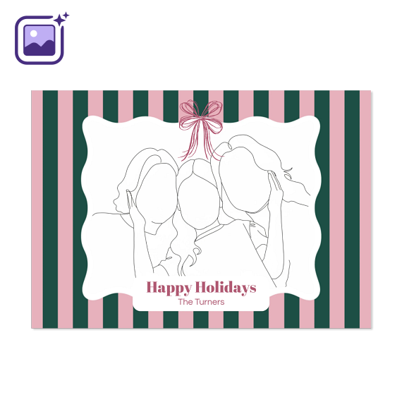 Funky Stripes Bow Filter Line Drawing Funky Stripes Bow Filter Line Drawing