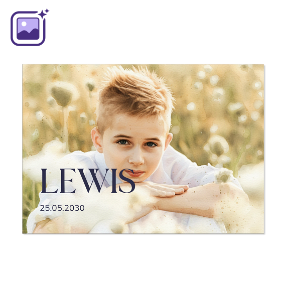 Elegant Text Full Photo Filter Aquarelle Elegant Text Full Photo Filter Aquarelle