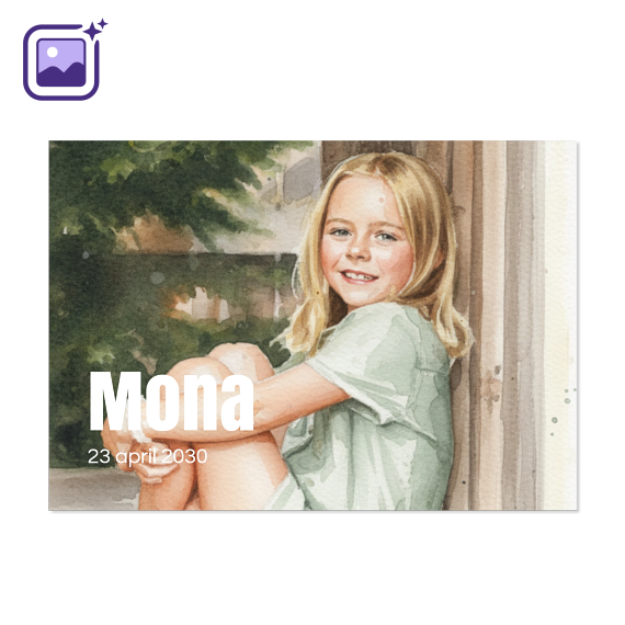 Bold Text Full Photo Filter Aquarelle Bold Text Full Photo Filter Aquarelle