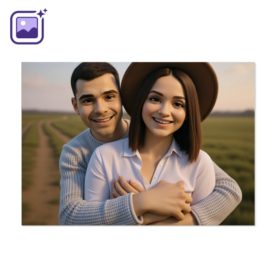 Photo Only Filter 3D Animation