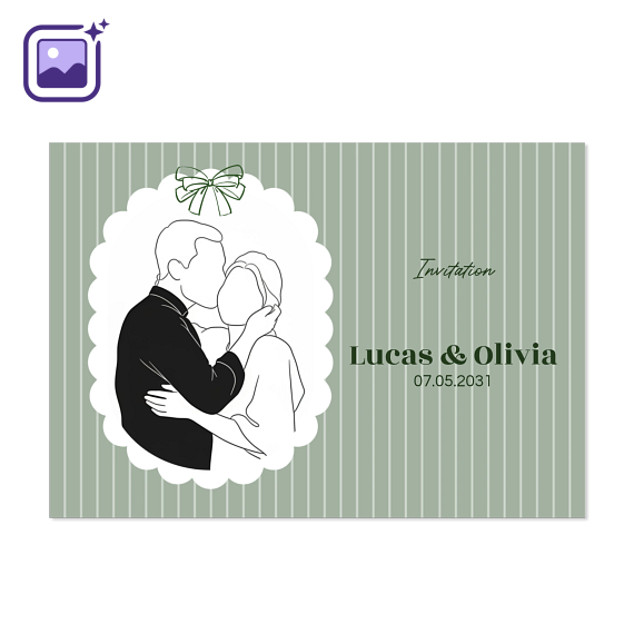 Romantic Bow Scallop Filter Line Drawing Romantic Bow Scallop Filter Line Drawing