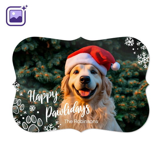 Snowy Paws Filter 3D Animation