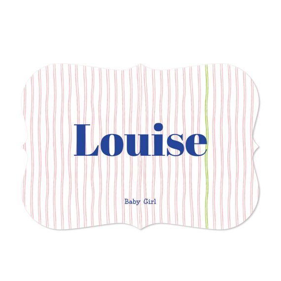 Thin Stripes - Text only
