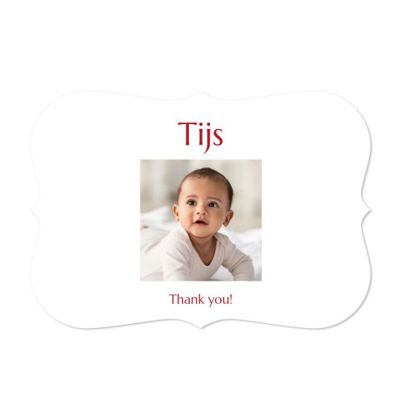 Faire-part 1 volet Accolades paysage 14,3 x 10 cm Faire-part 1 volet Accolades paysage 14,3 x 10 cm