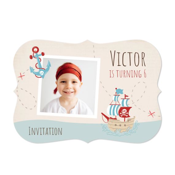 Faire-part 1 volet Accolades paysage 14,3 x 10 cm Faire-part 1 volet Accolades paysage 14,3 x 10 cm